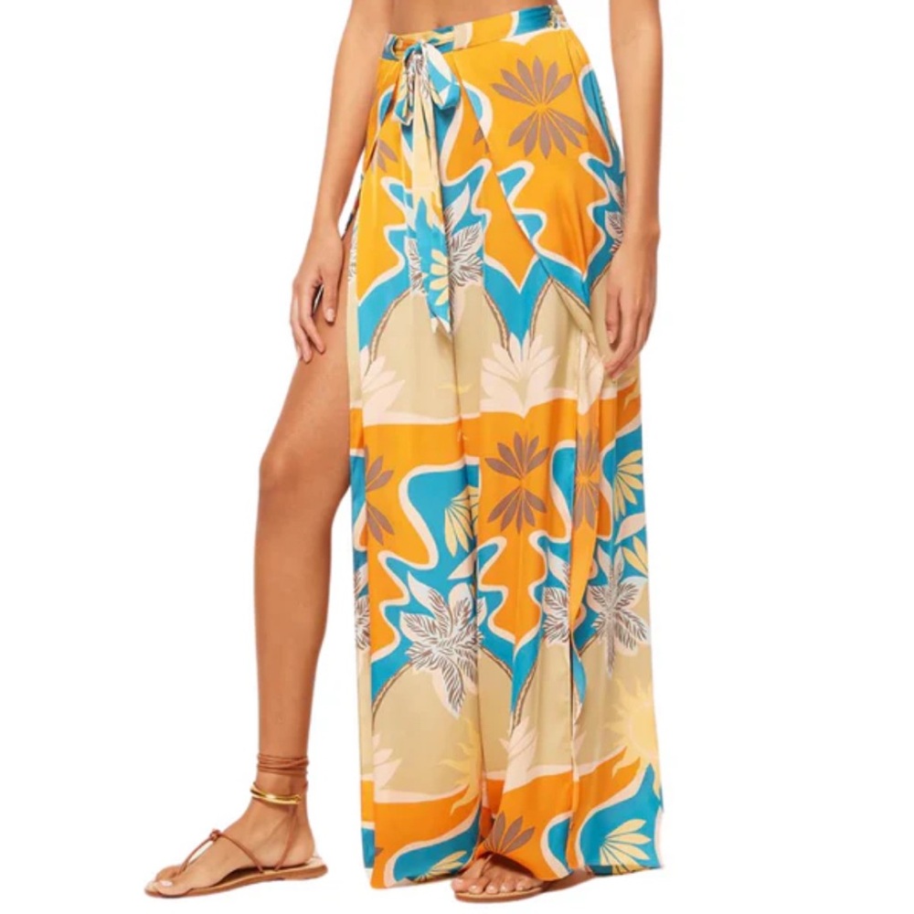 Misa Los Angeles Janna pant size medium NWT flowy beach swim cover up